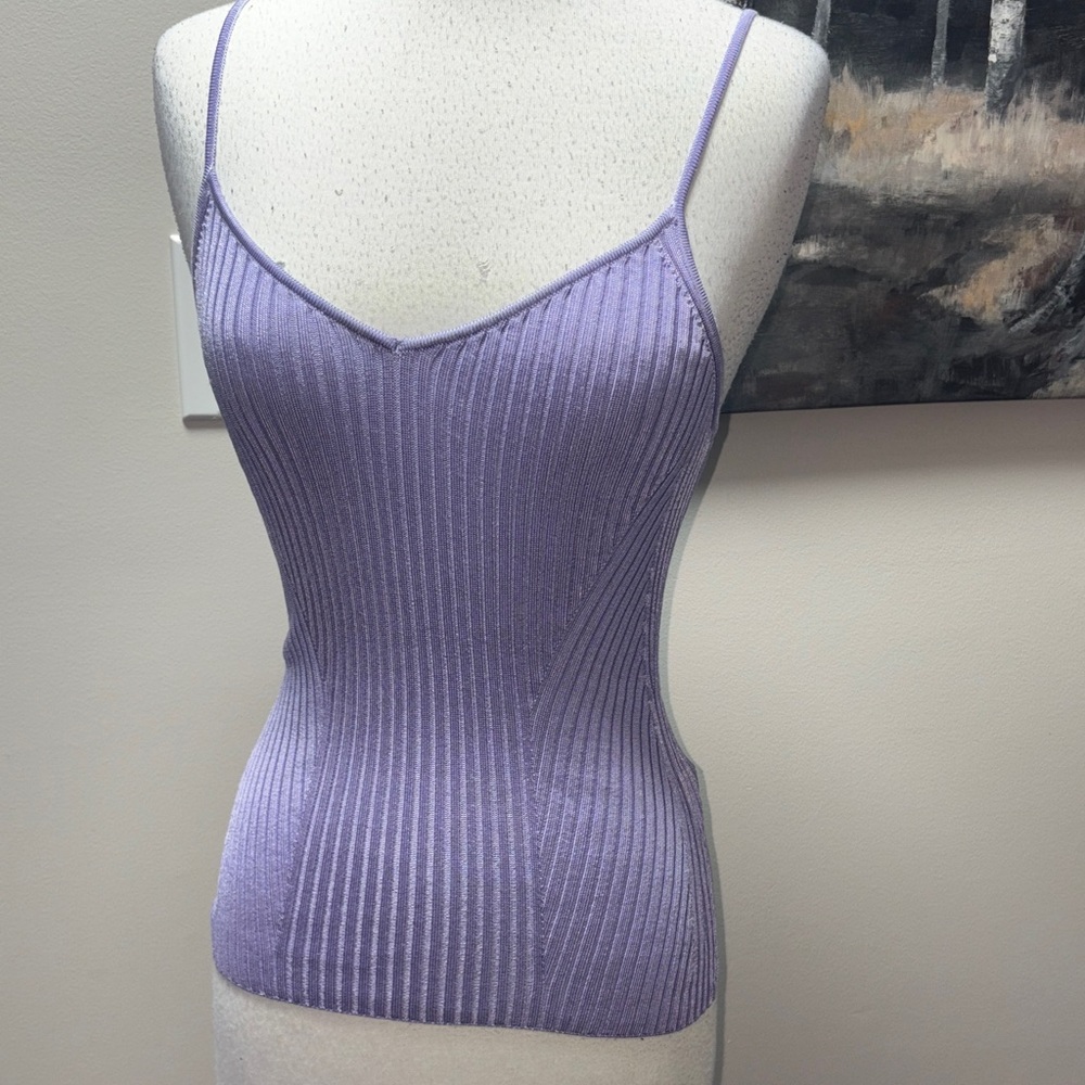 NWT Banana Republic Lavender Ribbed Camisole